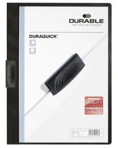 Photo Chemise de présentation A4 à clip - Noir (DURABLE 2270-01)