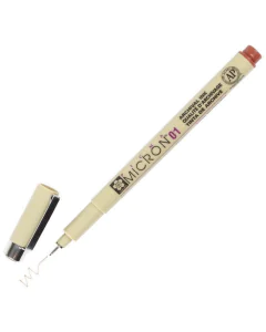 Photo Stylo feutre à pointe fine - 0,25 mm - Marron : SAKURA Pigma Micron 01