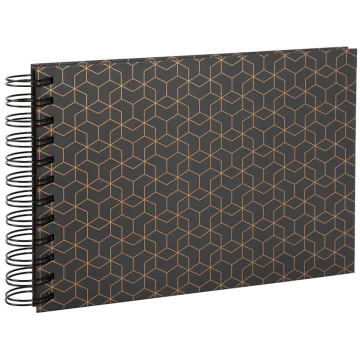 Photo Album photos à spirales - 230 x 160 mm - Noir EXACOMPTA Arty