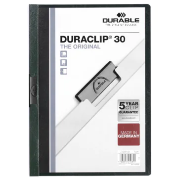 Photo Chemise de présentation A4 à clip - Pétrole (DURABLE 2200-32)