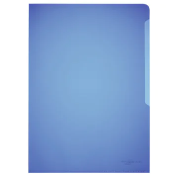 Photo DURABLE 2337-06 : Lot de 100 pochettes à coins A4 - Bleu