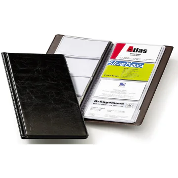 Photo DURABLE : Etui pour cartes de visite noir - 2380-01