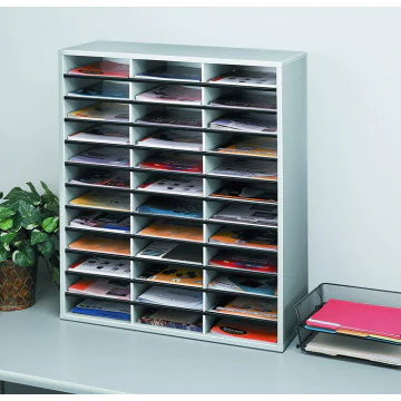 Image Trieur de bureau - 36 compartiments - Gris FELLOWES 25061
