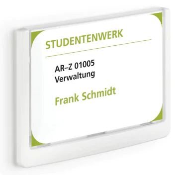 Photo Plaque de porte blanc Click Sign - 149 x 105,5 mm DURABLE 4861-02