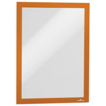 Photo DURABLE 4882-09 Cadres d'affichage magnétiques adhésif - A4 - Orange