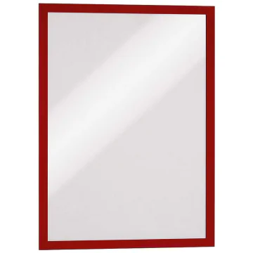 Photo DURABLE 4883-03 Cadres d'affichage magnétiques adhésif - A3 - Rouge