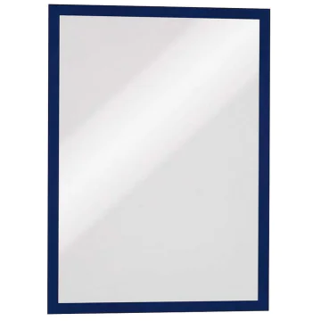 Photo DURABLE 4883-07 Cadres d'affichage magnétiques adhésif - A3 - Bleu foncé