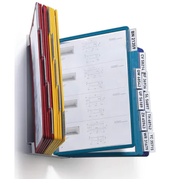 Photo Pupitre à fixation murale - A4 : DURABLE VARIO Lot de 20