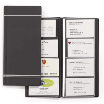 Photo DURABLE : Etui pour cartes de visite anthracite - 8581-58