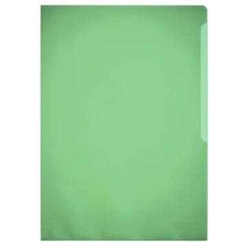 Photo DURABLE : Lot de 100 pochettes à coins A4 - Vert - 2337-05