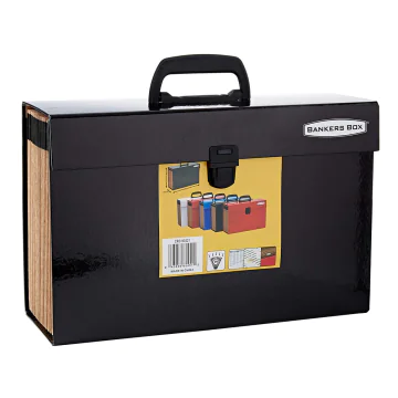 Photo FELLOWES : Trieur accordéon 19 compartiments - Noir - 9352101 Handilife Bankers Box 