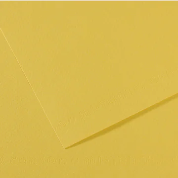 Photo CANSON 200321334 : Feuilles de papier dessin Mi-teintes - jaune pastel