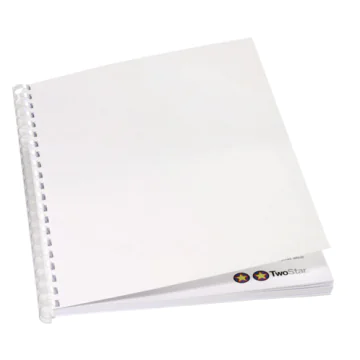 Photo Couverture pour reliure de présentation A4  (GBC CE020070 carton)