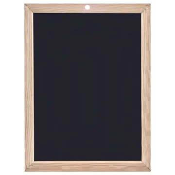Photo Ardoise Noire cadre en bois - 400 x 600 mm JPC