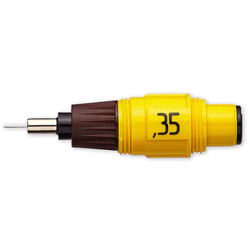 Photo ROTRING ISOGRAPH :  Pointe de rechange - 0,35 mm Jaune