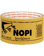 Ruban adhésif Double face - Marron - 50 mm x 5 m NOPI Image