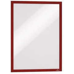 Photo DURABLE 4873-03 Cadres d'affichage magnétiques adhésif - A3 - Rouge