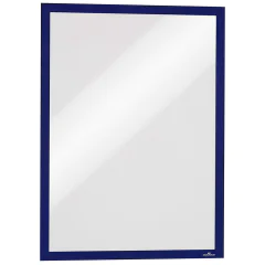 Photo DURABLE 4873-07 Cadres d'affichage magnétiques adhésif - A3 - Bleu foncé