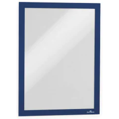 Photo DURABLE 4882-07 Cadres d'affichage magnétiques adhésif - A4 - Bleu foncé