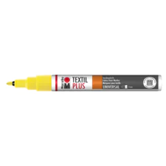 Photo MARABU TEXTIL PAINTER PLUS : Marqueur pour tissus - Jaune 1180003019